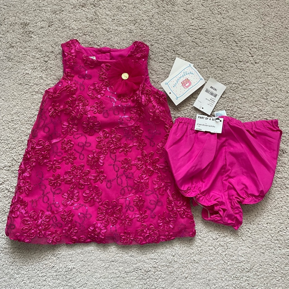 NEW Toddler 2pc Dress Set